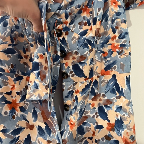 Tie front Summer dress - Picture 3 of 8